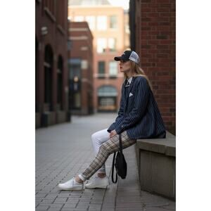 Massimo Rebecchi Navy Pinstripe Blazer IT50/US40 –NWT- Italian Tailoring Ret$450